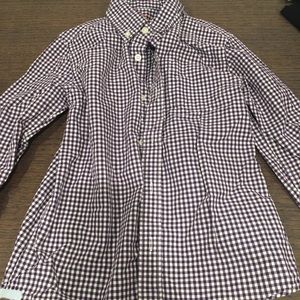 Boys J. Crew button up shirt.